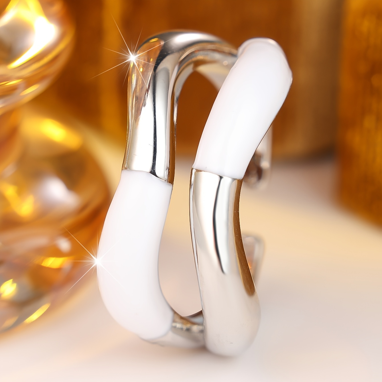 Women's Classic Individual Open Ring, Elegant All-Match Accessory